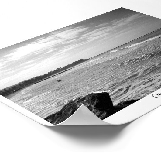 oceaanstrand poster (Hoek)