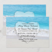 Oceaanstrand strandstrandstranden voor strandstran kaart (Voorkant / Achterkant)