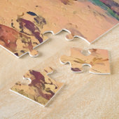 Oceaanstrand uitdagende puzzel (Zijkant)