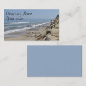 Oceaanstrandfoto Visitekaartje (Voorkant / Achterkant)