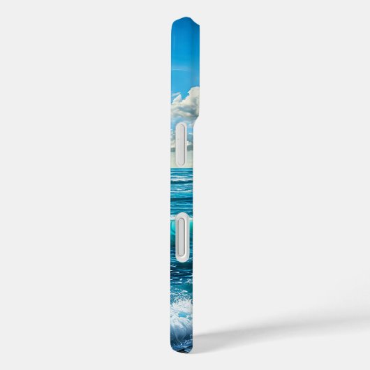 Oceaanstrandgolven Case-Mate iPhone Case (Achterkant / Rechts)