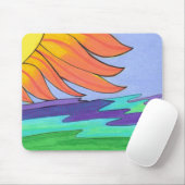 Oceaanstromen - Mousepad Muismat (Met muis)