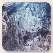 oceaanstromen uit de ruimte drankjes onderzetter (Voorkant)