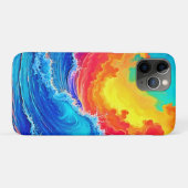 Oceaanstuwing: Stralende Zonsondergang Golf Case-Mate iPhone Case (Achterkant (horizontaal))