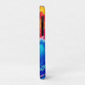 Oceaanstuwing: Stralende Zonsondergang Golf Case-Mate iPhone Case (Achterkant/links)