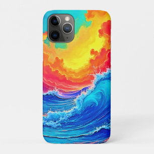 Oceaanstuwing: Stralende Zonsondergang Golf Case-Mate iPhone Case
