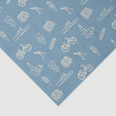 Oceaanthema Tissuepapier (Detail)