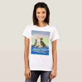 oceaantijd, (bewerkbaar) t-shirt (Voorkant volledig)