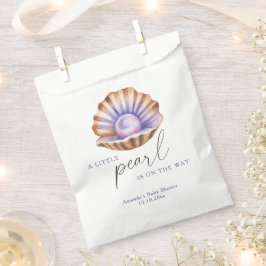 Oceaantje Parel Onder De Zee Baby Shower Bedankzakje