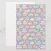 Oceaantransportpatroon Briefpapier (Voorkant / Achterkant)