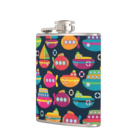 Oceaantransportpatroon Heupfles (Links)