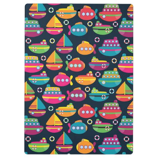 Oceaantransportpatroon Klembord (Achterkant)