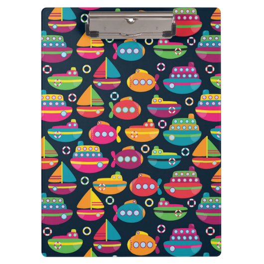 Oceaantransportpatroon Klembord (Voorkant)