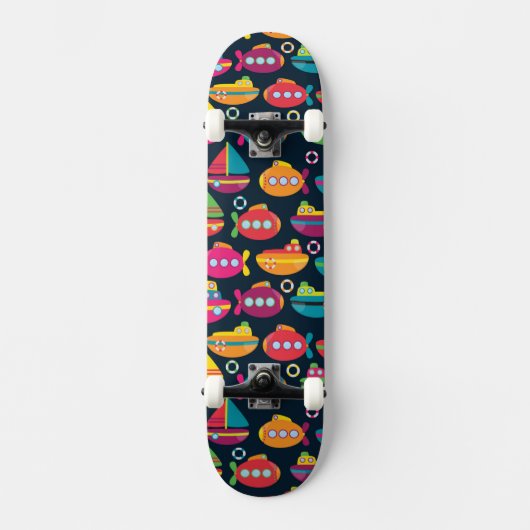 Oceaantransportpatroon Persoonlijk Skateboard (Voorkant)