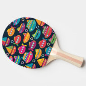 Oceaantransportpatroon Tafeltennisbatje (Zijkant)