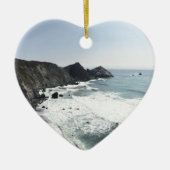 OceaanUitzicht Stille kust Grote Sur Keramisch Ornament (Voorkant)
