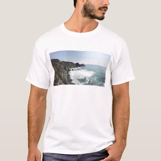 OceaanUitzicht Stille kust Grote Sur T-shirt (Voorkant)