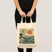 oceaanviben tote bag (Voorkant (product))