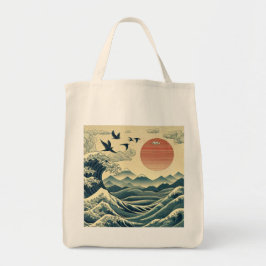 oceaanviben tote bag