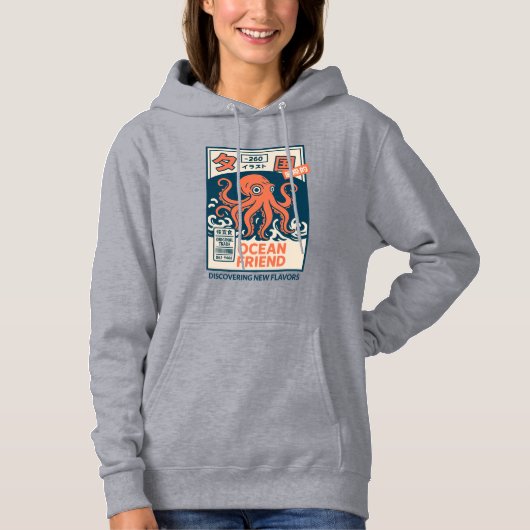 Oceaanvriend Hoodie (Voorkant)