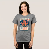 Oceaanvriend Tri-Blend Shirt (Voorkant volledig)