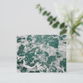 Oceaanwater Briefkaart (Staand voorkant)