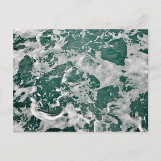 Oceaanwater Briefkaart (Voorkant)