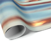 oceaanwater cadeaupapier (Rol Hoek)