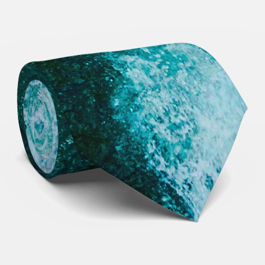 Oceaanwater Stropdas (Opgerold)