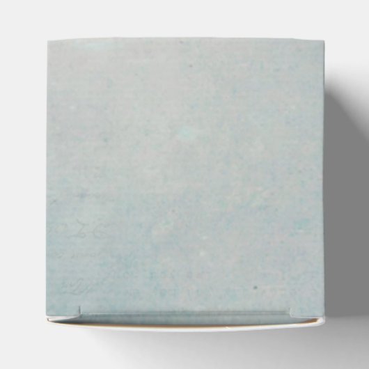 oceaanwaterverf bedankdoosjes (Bovenkant)