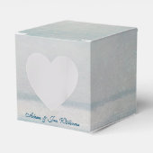 oceaanwaterverf bedankdoosjes (Voorkant Zijde)