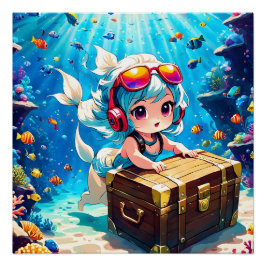 Oceaanwereld Perfect Poster