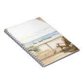 Oceaanzicht Strand Sereniteit Notitieboek (Rechterzijde)