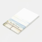 Oceaanzicht Strand Sereniteit Post-it® Notes (Schuin)