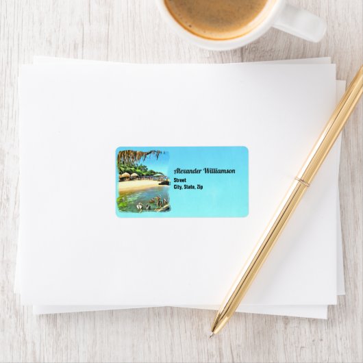 Ocean 0330 Adres Etiket (Insitu)