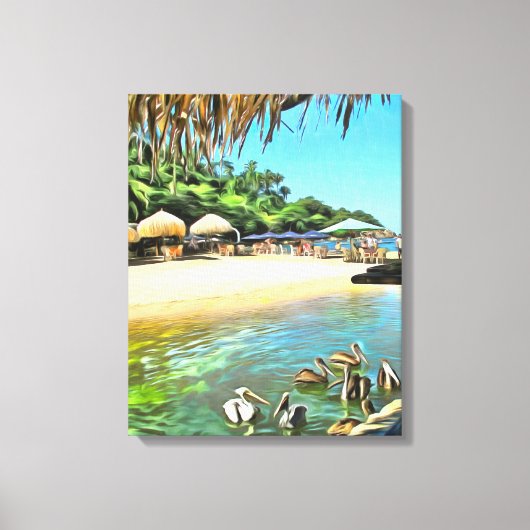 Ocean 0330 Art Canvas Afdruk (Voorkant)