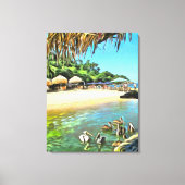 Ocean 0330 Art Canvas Afdruk (Voorkant)