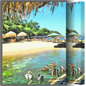 Ocean 0330 Art Canvas Afdruk