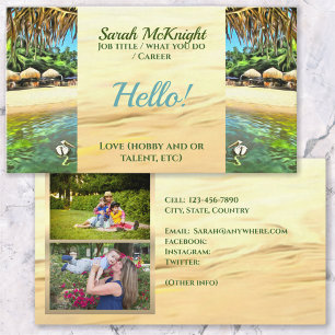 Ocean 0330 Calling Card Contactkaartje