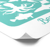 Ocean - 100 Signature Guest Book Alternative Poster (Hoek)