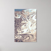 Ocean Abstract schilderen | Beste moderne abstract Canvas Afdruk (Voorkant)