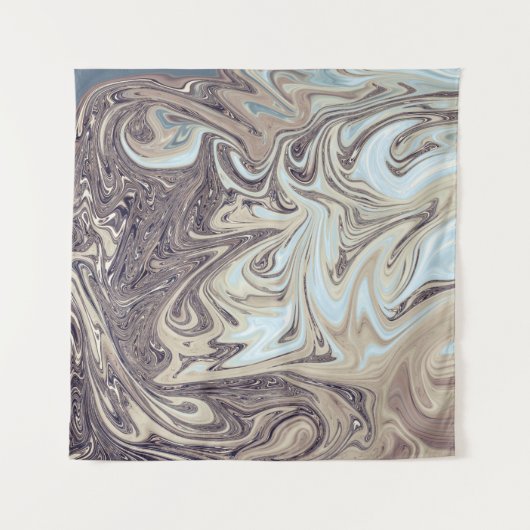 Ocean Abstract schilderen | Beste moderne abstract Wandkleed (Voorkant)