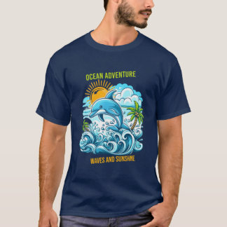 Ocean Adventure: Waves and Sunshine voor shirt
