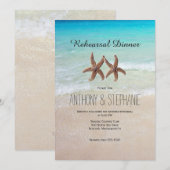 Ocean and Beach repesal Dinner Kaart (Voorkant / Achterkant)