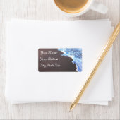 Ocean and Beach Thema Etiket (Insitu)