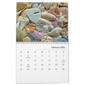 Ocean and Seacoast Photo Template Family Wall Kalender (Feb 2026)