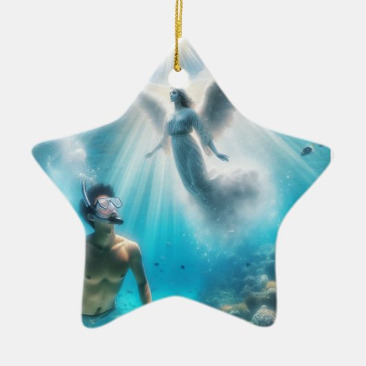 Ocean Angel Tree ornament (Voorkant)