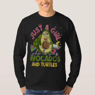 Ocean Animal, gewoon een meisje dat van Avocados e T-shirt