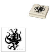 Ocean Animal Octopus Rubberstempel (Gestempeld)