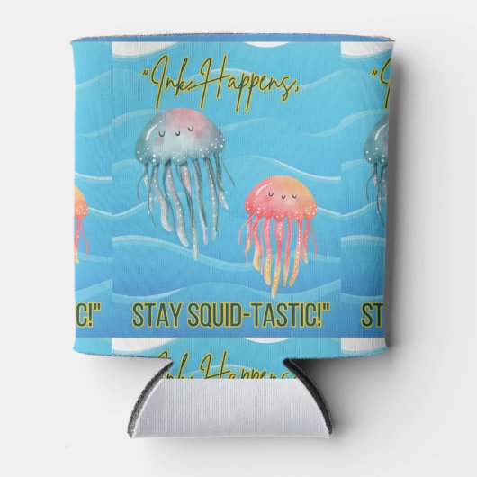 Ocean Animal Quote Blikjeskoeler (Voorkant)